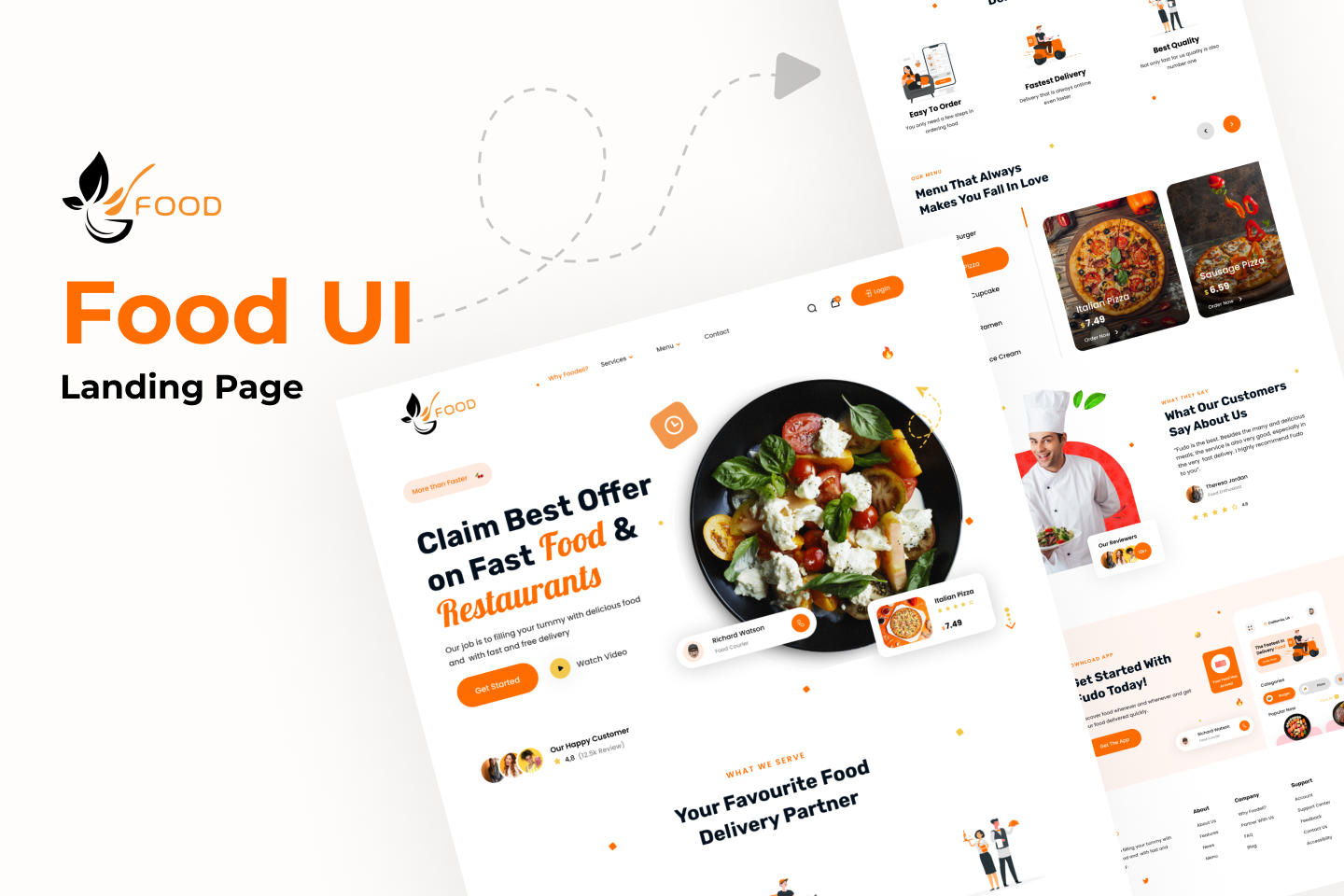 Food Website UI food ui web ui