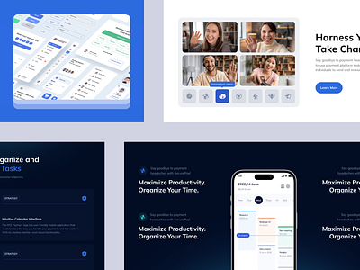 Quantum - Website & Landing for SaaS branding design graphic design landing page ui ux website