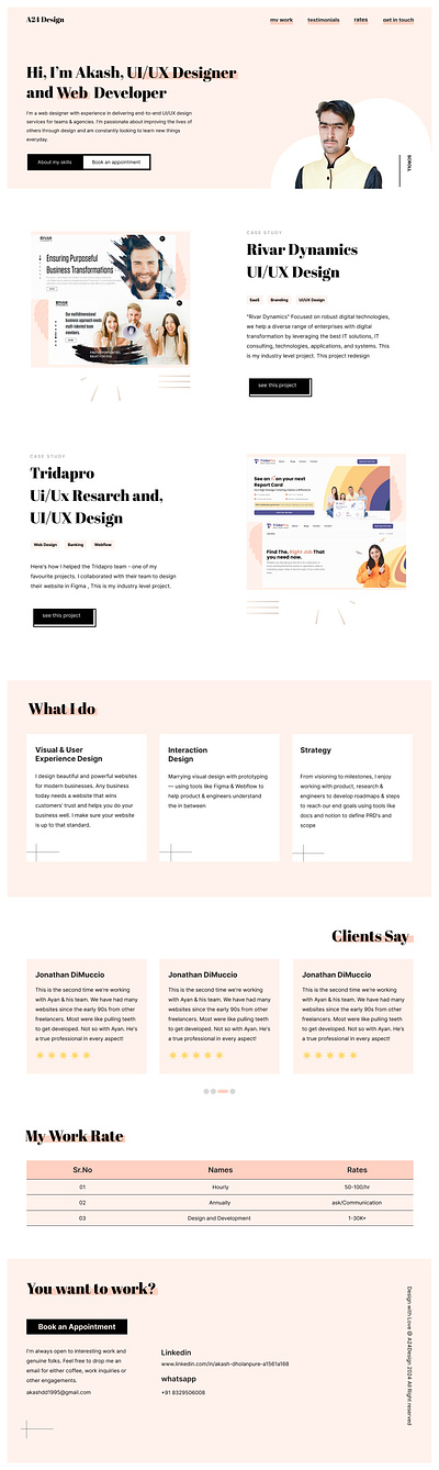 landing page banner cv landing page portfolio resume