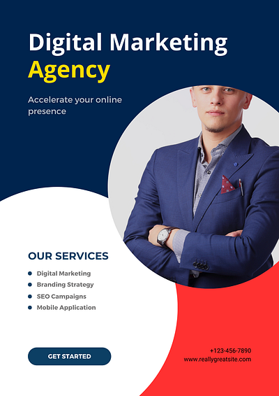 EXPERT DIGITAL MARKETING AGENCY FLYER digital marketing digital marketing agency flyer professional template ui