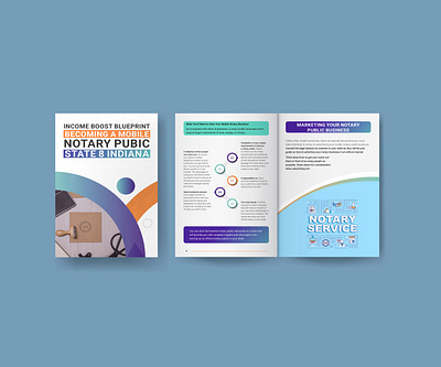 Income Boost Blueprint adobe indesign canva design canva ebook ebook cover ebook design ebook layout layout design lead magnet pdf
