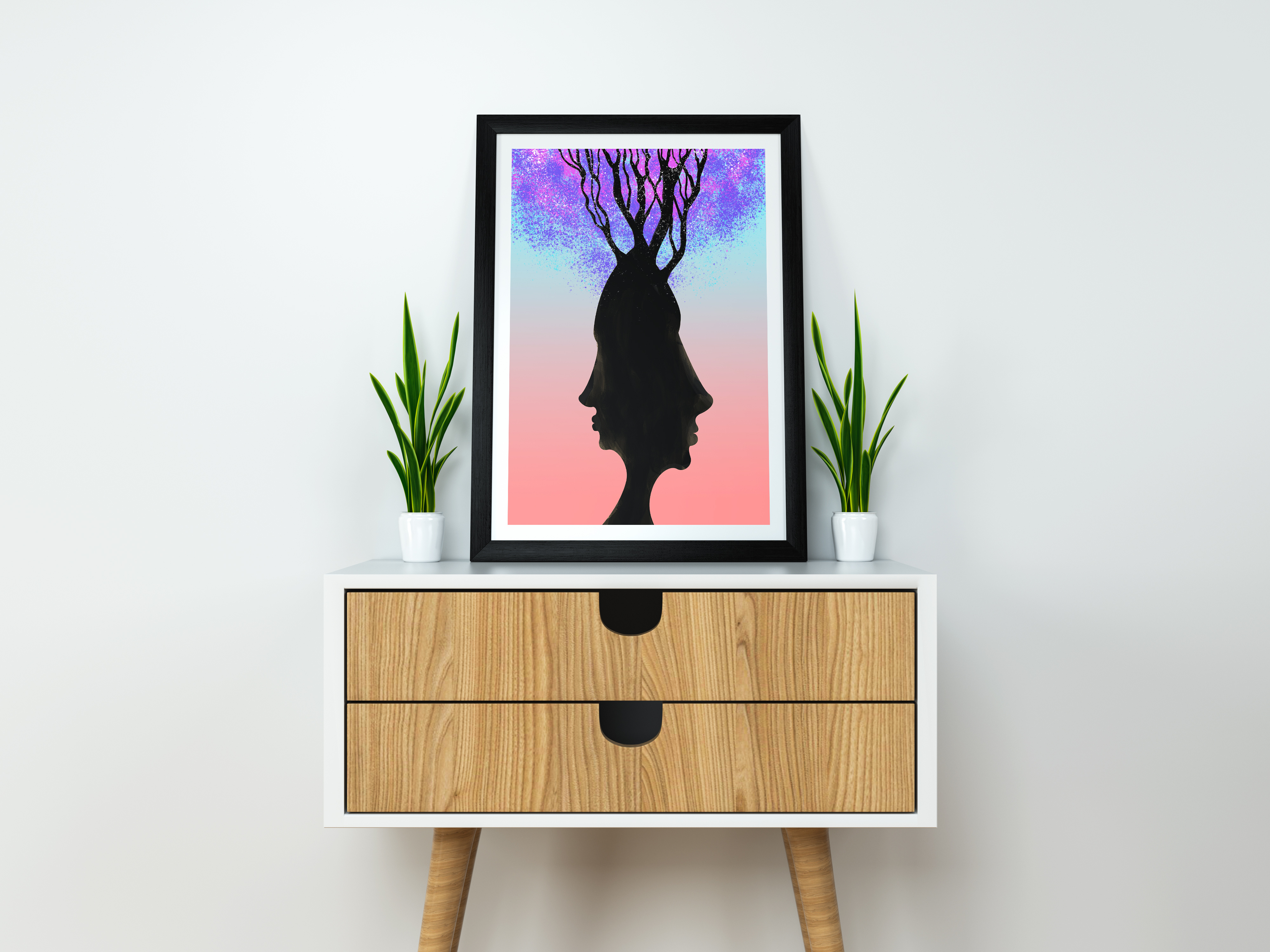 Artistic 3 graphic design