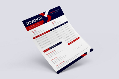 Modern Invoice Design Template graphic design invoice