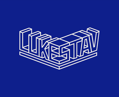 LUKE STAV 3d branding graphic design illustration logo minimal typography
