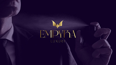 Empyra Luxury Perfume Brand brand identity branding graphic design logo logo design luxury perfume visual identity