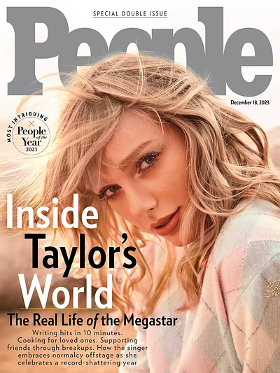 PEOPLE MAGAZINE - INSIDE TAYLOR's WORLD SINGLE ISSUE MAGAZINE booksforinmates magazine magazinesforinmates people magazine sureshotbooks taylor swift