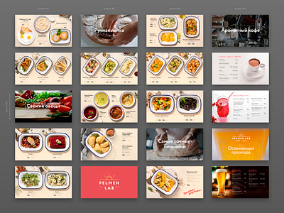 TV menu layout animation branding fastfood layout menu restaurant tv menu