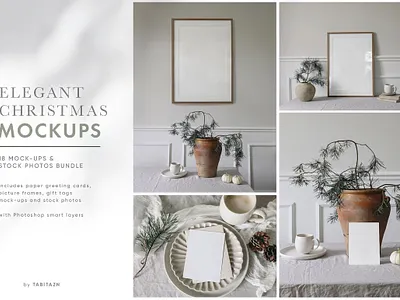 Elegant Christmas mockups & photos christmas christmas holidays christmas mockup christmas mockup frame christmas mockup kit frame mockup holiday card template holiday mockup interior mockup mockup mockups picture frame picture frame mockup stationery mockup
