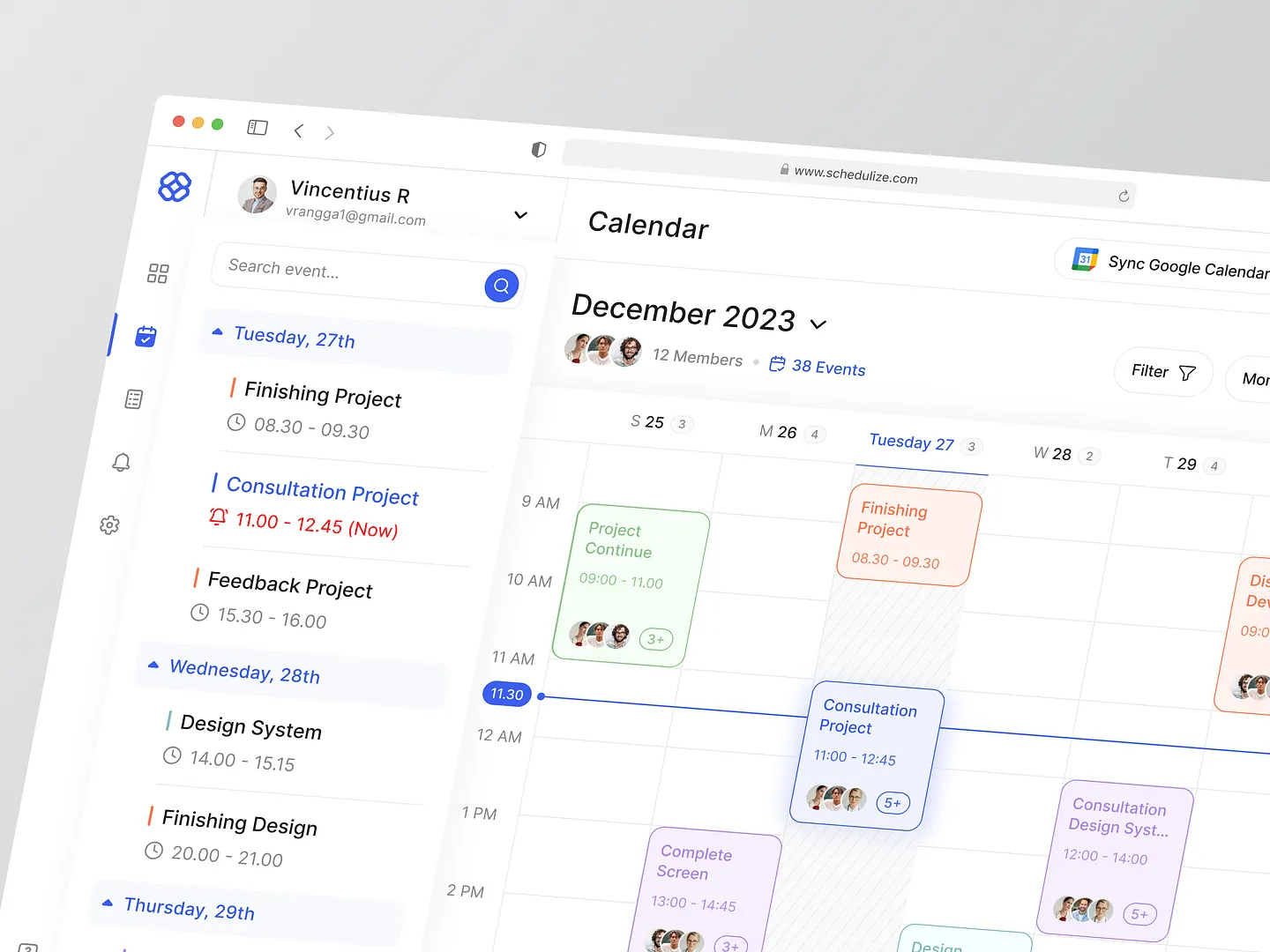 Innovative Calendar View Design for Enhanced Productivity