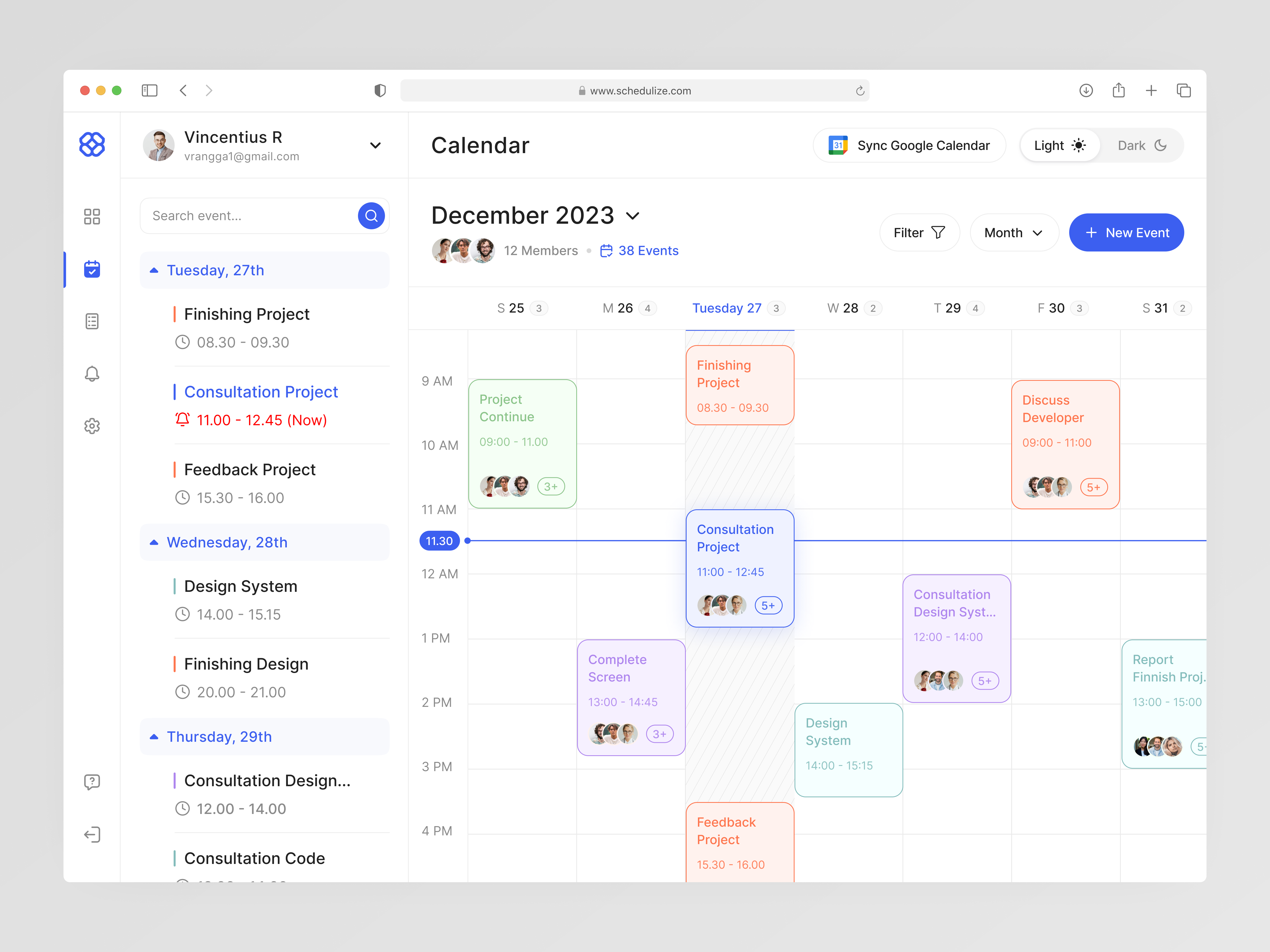 Calendar by Vincentius Rangga for Odama on Dribbble