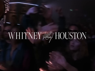 Visual Identity for Whitney Houston artist brand branding graphic design iconic identity logo music whitney houston