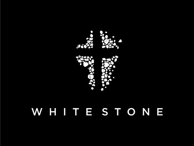 White Stone 3d animation branding graphic design logo motion graphics ui