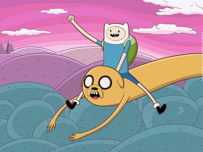 Jake & Finn in the land of joy adventuretime adventuretimeart adventuretimecharacters adventuretimefanart adventuretimefinn adventuretimeillustration adventuretimejake cartoonart cartoonartist cartoonnetworkart cartoonnetworkillustration cartoonnetworkpalette cartoons colorpalette finnthehuman joy