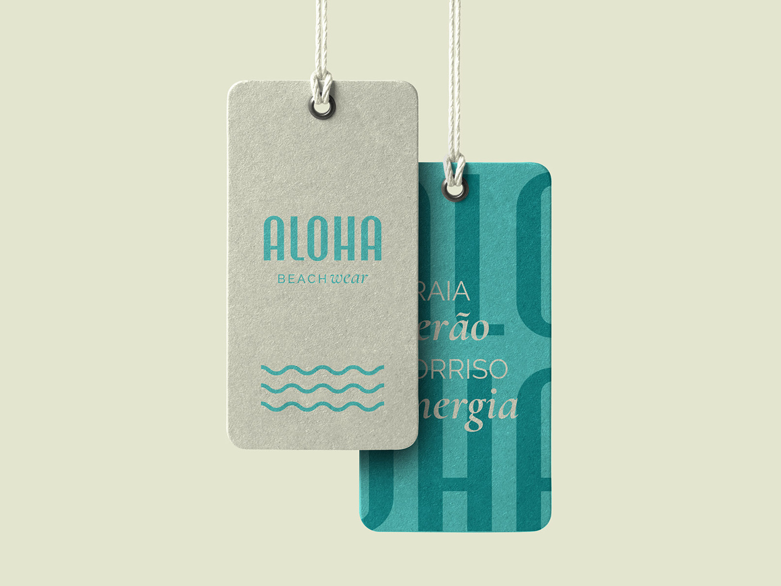 Aloha Beachwear Branding by Mr.Mockup™ on Dribbble