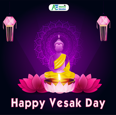 Poster for VESAK DAY graphic design