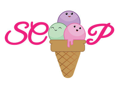 IceCream Company logo. 🌈🎉 #dailylogochallengeday27 creativeflavors dailylogochallengeday27 day27design designinspiration emojijoy graphicdesignmagic icecreamlogo logocreation logofun scooopdesign sweettreats