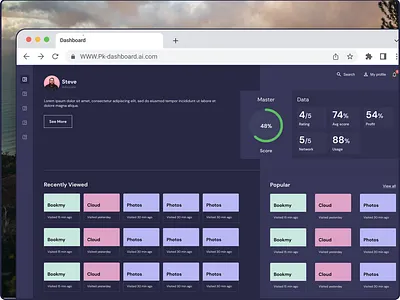 Dashboard dashboard ui