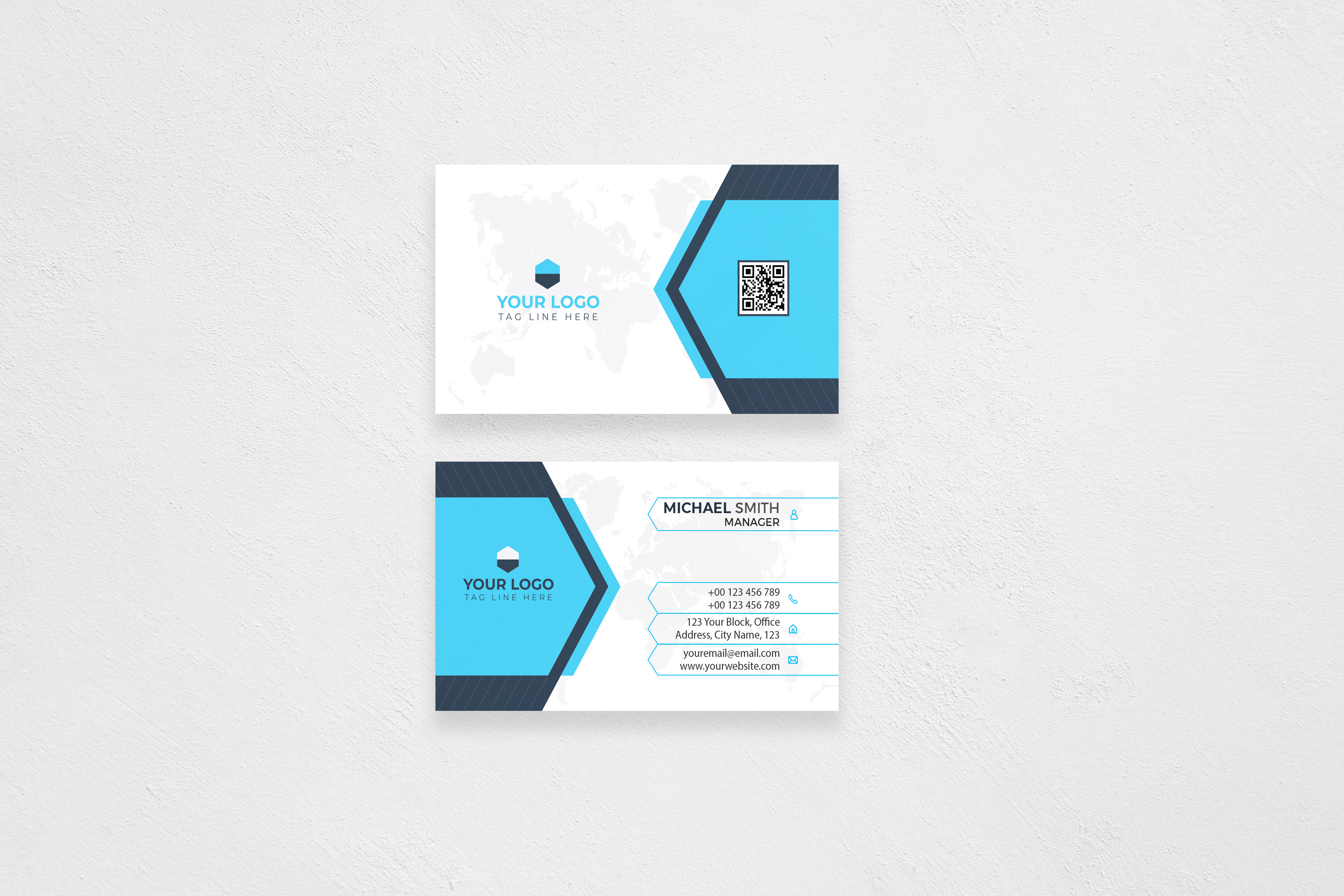 Example of Professional Modern Business Card