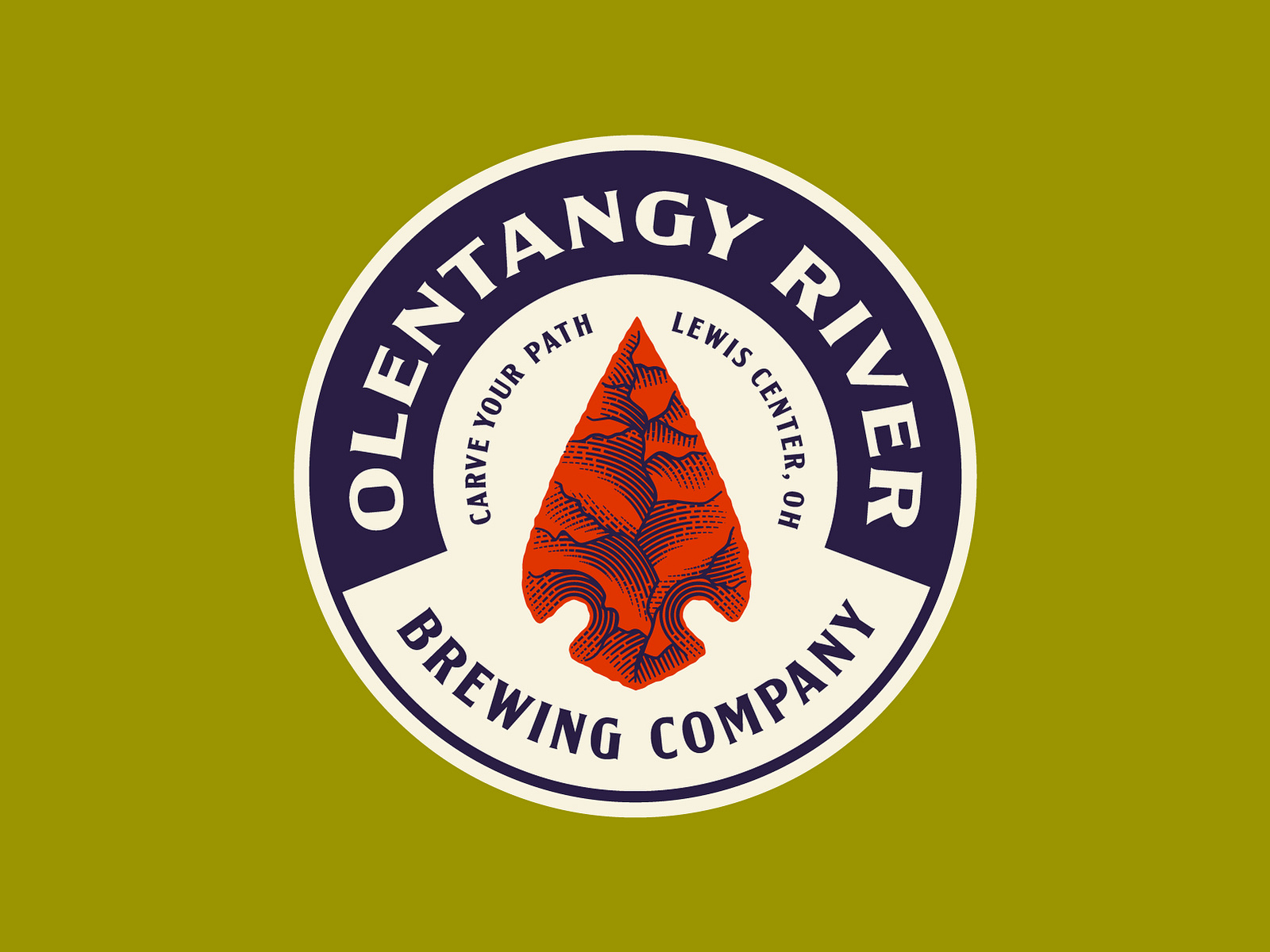 Olentangy River Brewing Company by Slagle Design on Dribbble