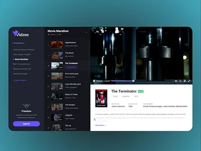 Video Web App ui ux video