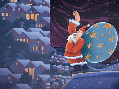 Christmas is coming! character design design illustration product ui vector webdesign