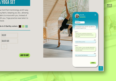 DailyUI #013 - Messaging branding daily e commerce fun graphic design ui web