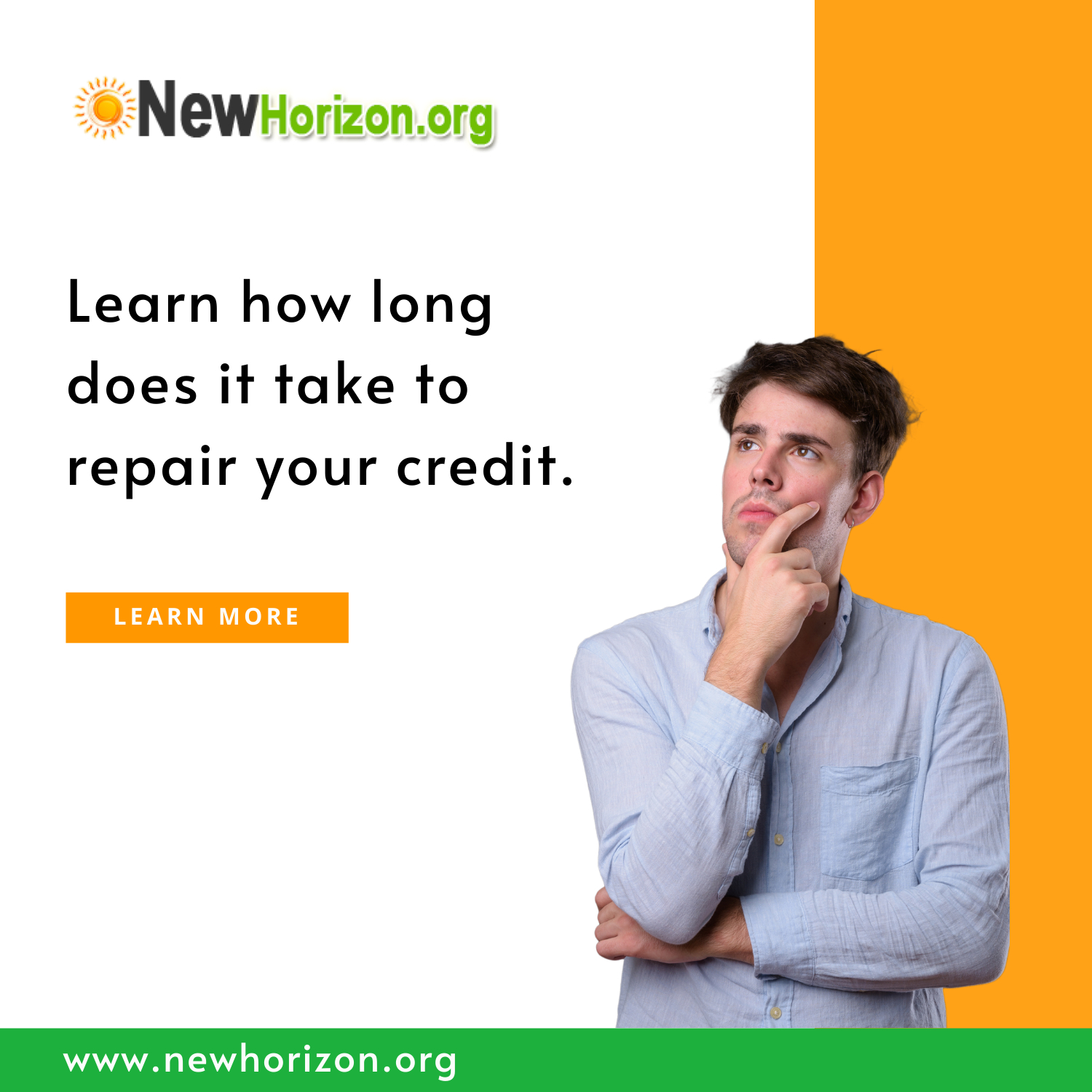 How Long Does It Take To Repair Your Credit By New Horizon On Dribbble