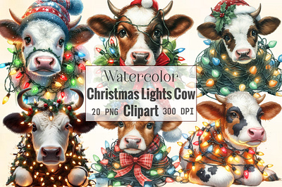 Baby Highland Cow Christmas Lights christmas sweatshirt