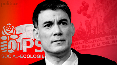 2023 Socialist Party (France) article france graphic design newsletter politics