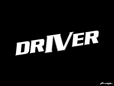 Driver 4 [logo concept] driver logo playstation ubisoft ubisoftreflections xbox