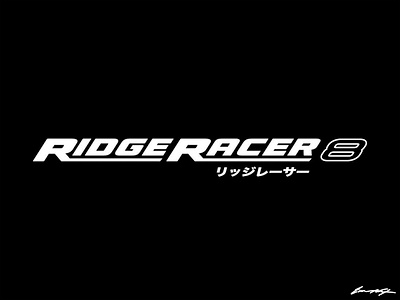 Ridge Racer 8 [logo concept] logo namco playstation ridge racer xbox