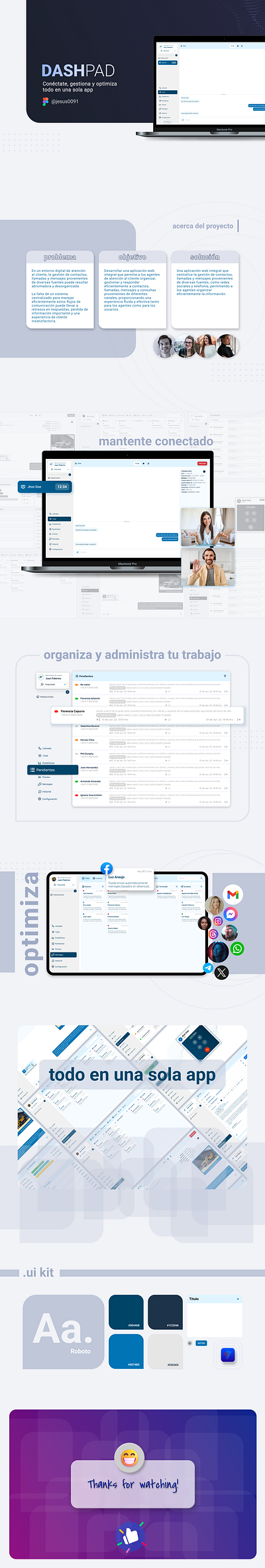 Dashpad: Connect, manage and optimize everything in a single app appdesign dashboard dashboard design figma graphic design product design ui ux webdesign