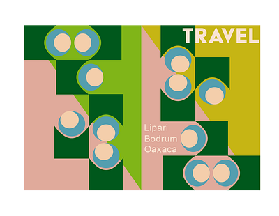 Travel branding design editorial illustration graphic design graphic designer illustration illustrator typography