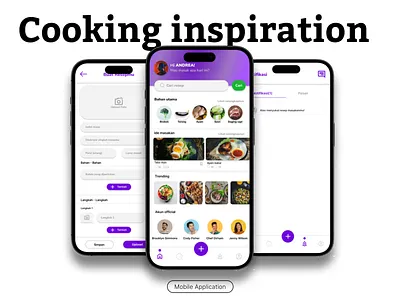 Recipe App | UI Desain application mobileapp ui