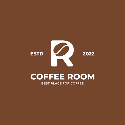 Letter R and Coffee Logo brand branding coffee logo color design illustration logo negative space logo prio hans r logo typography vector