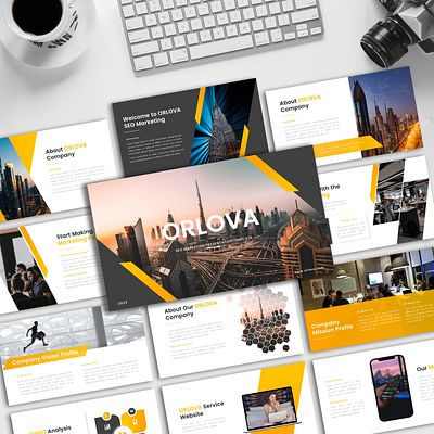 Orlova Presentation Template simple