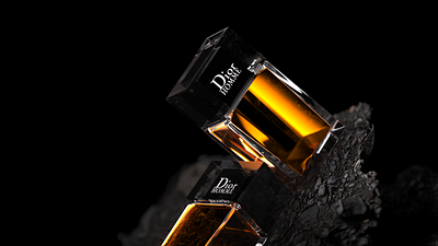 Dior HOMME - 3D Product Design 3d animation branding cgi dior product dsign