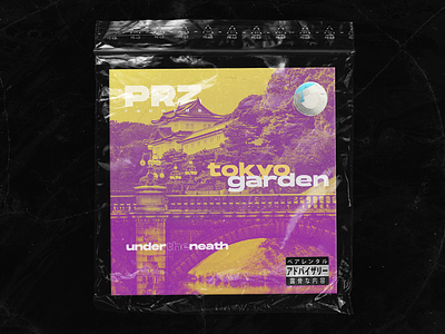 tokyo garden - CD & vinyl album cover art art direction audio cd design graphic design music record tokyo vinyl