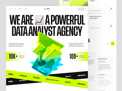 Nucleus - Data Analyst Agency agency analyst analytic big data data data analyst design digital digital agency interface landing page manage ui web web design website