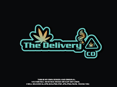 The delivery logo design your company . co animation branding logo design