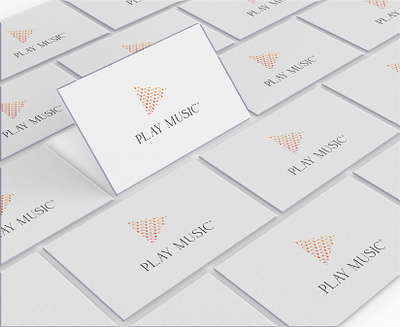 PLAY MUSIC LOGO DESIGN CONCEPT instruments