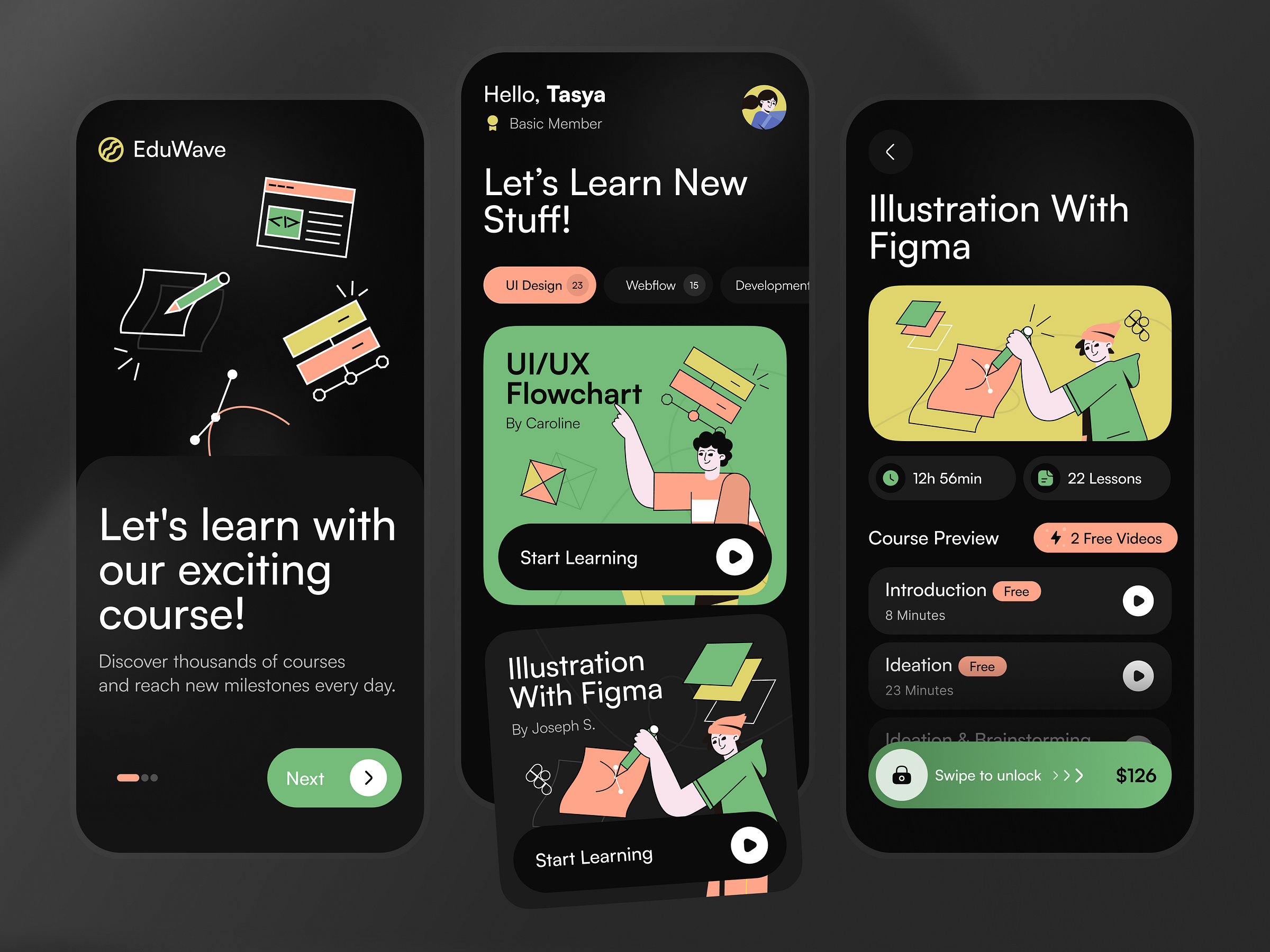 EduWave - Online Course App by Paperpillar on Dribbble