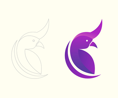 gradient colorful bird logo design app bird logo brand branding creative logo design gradient graphic design illustration logo motion graphics ui vector