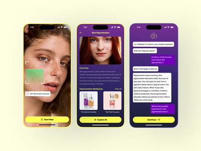 Day 7 - AR and AI-based Skin Disease Detection App ui