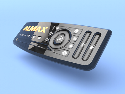 In-Mold Electronics Touch Panel 3d 3d render almax cinema4d circuits electronic interface industrial design keyshot ui