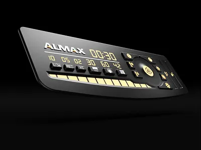 Capacitive Touch Panel V2 3d 3d render almax branding cinema4d circuits design electronic interface industrial design