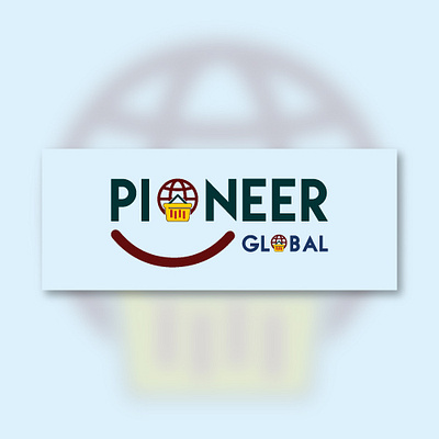 My New Logo Pionner Global branding graphic design logo social media