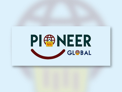 My New Logo Pionner Global branding graphic design logo social media