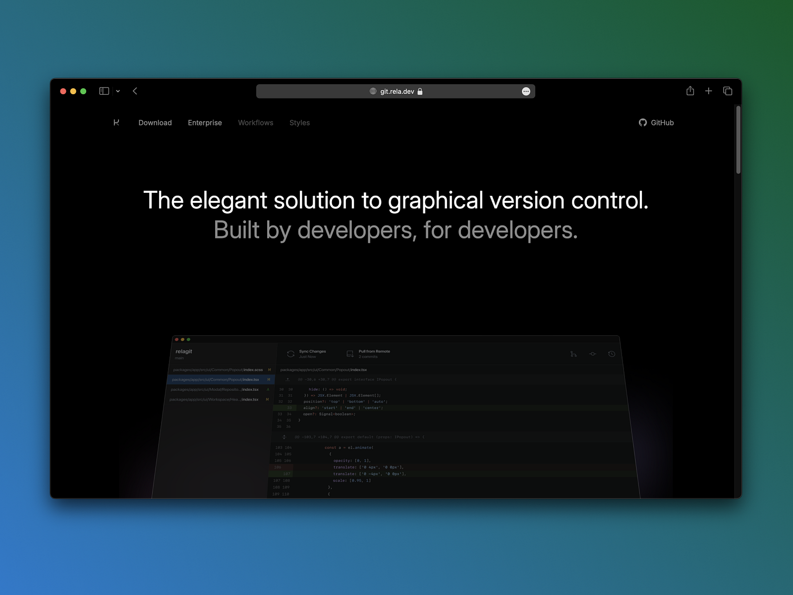 RelaGit - Site Redesign by TheCommieAxolotl on Dribbble