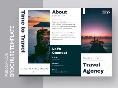 Travel Brochure Free Google Docs Template booklet brochure brochure design brochures design docs free google docs templates free template free template google docs google google docs google docs brochure template handbill handout leaflet template templates travel travel brochure traveling